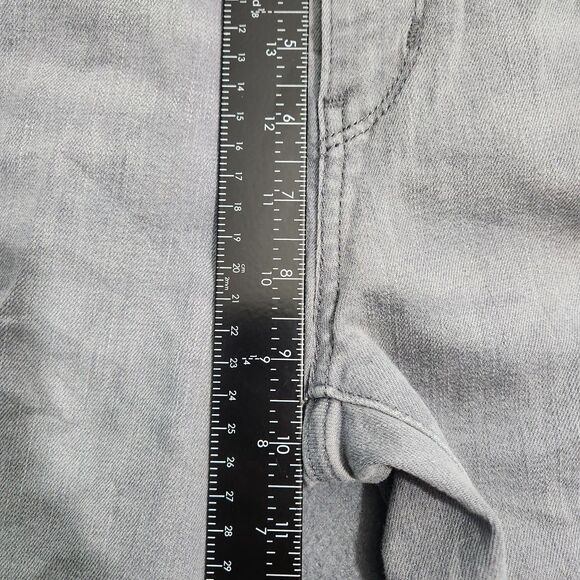 Levi's 712 Women 31 Gray Mid Rise Slim Jeans - Picture 12 of 13